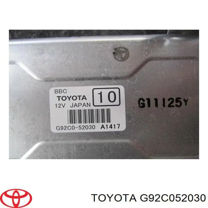 G92C052030 Toyota 