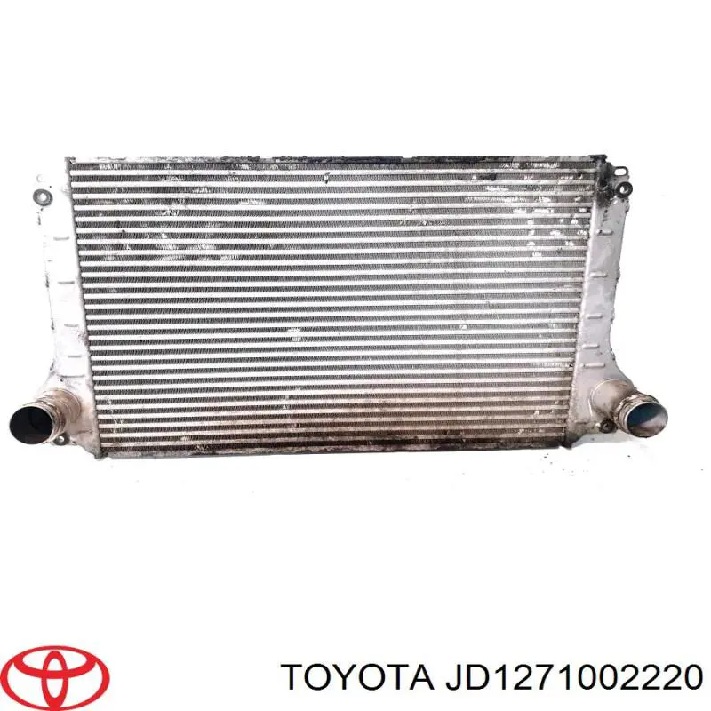 JD1271002220 Toyota радіатор интеркуллера