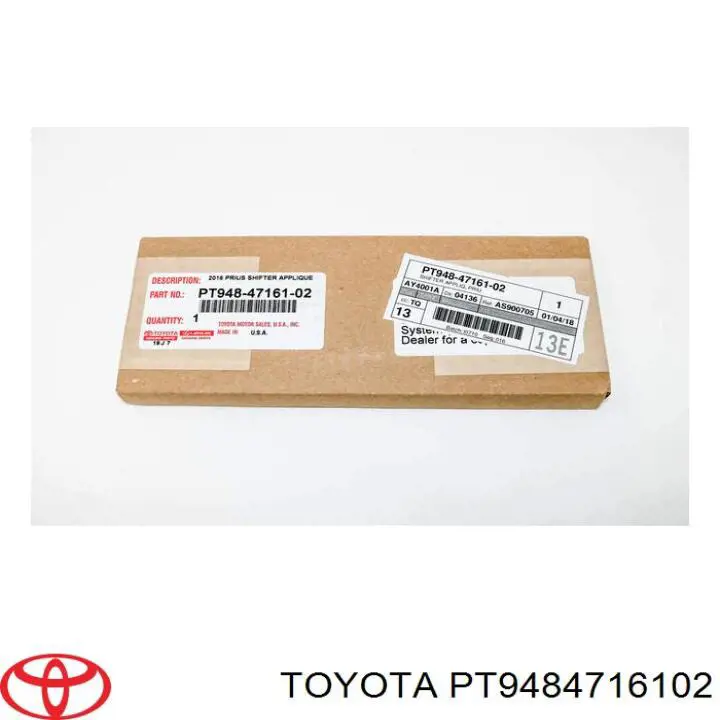 PT9484716102 Toyota 