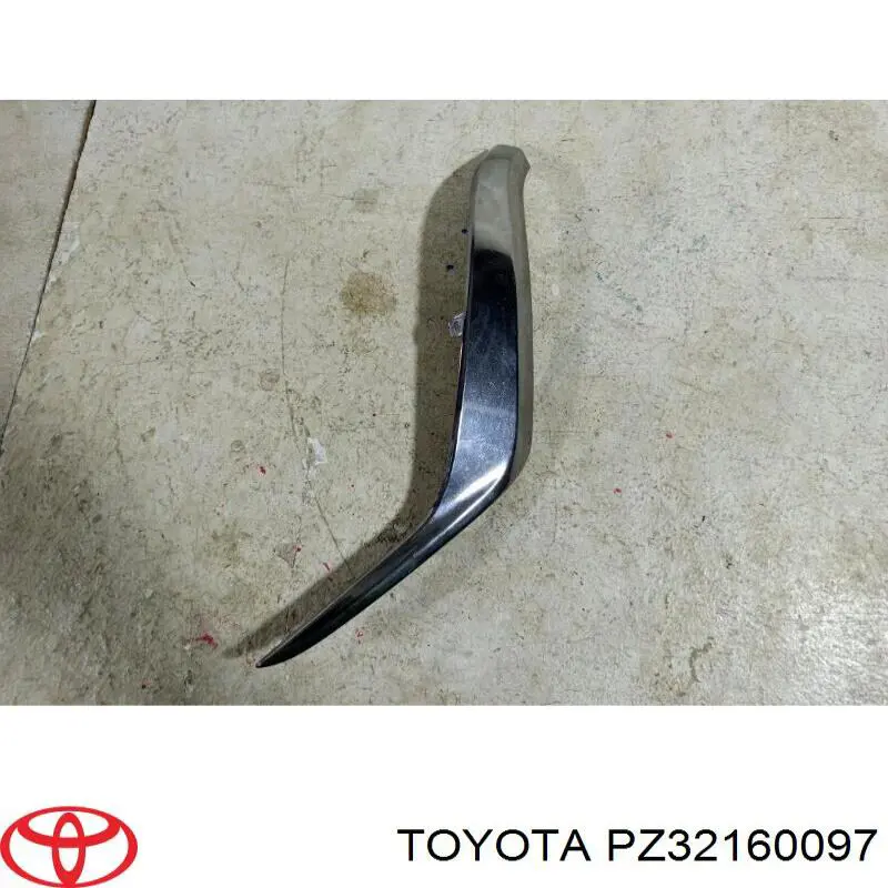 Купити PZ32160097 Toyota Молдинг переднього бампера, правий
