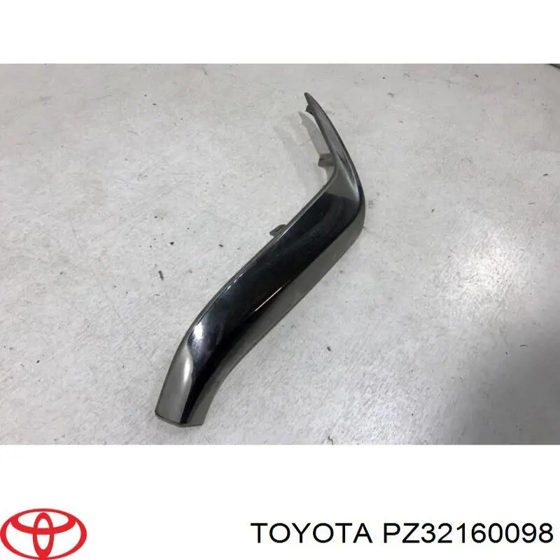 Молдинг переднього бампера, лівий PZ32160098 Toyota