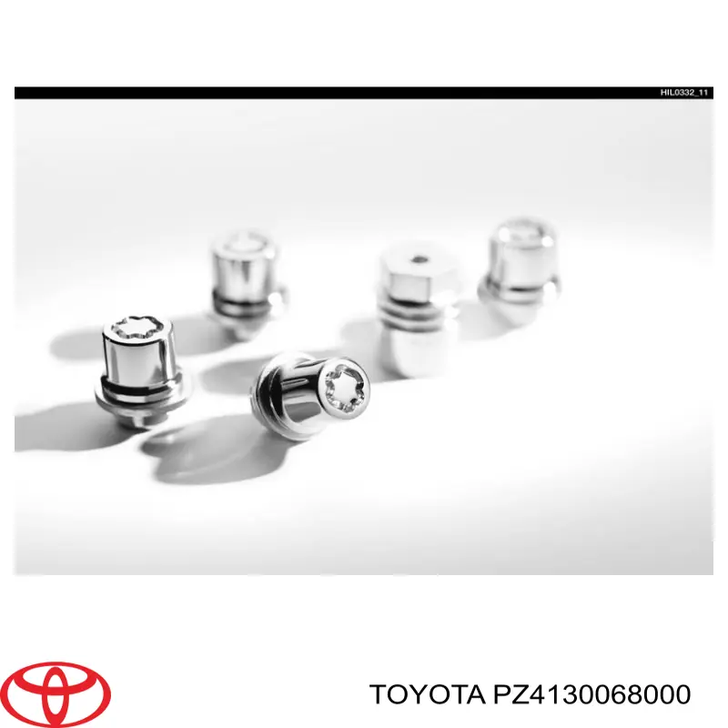 Гайка кріплення колеса Toyota PZ4130068000 ціна, від 65.31 USD