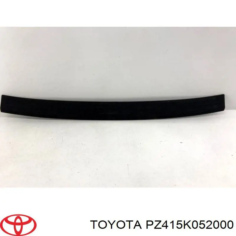 PZ415K052000 Toyota Накладка бампера заднього, верхня захисна