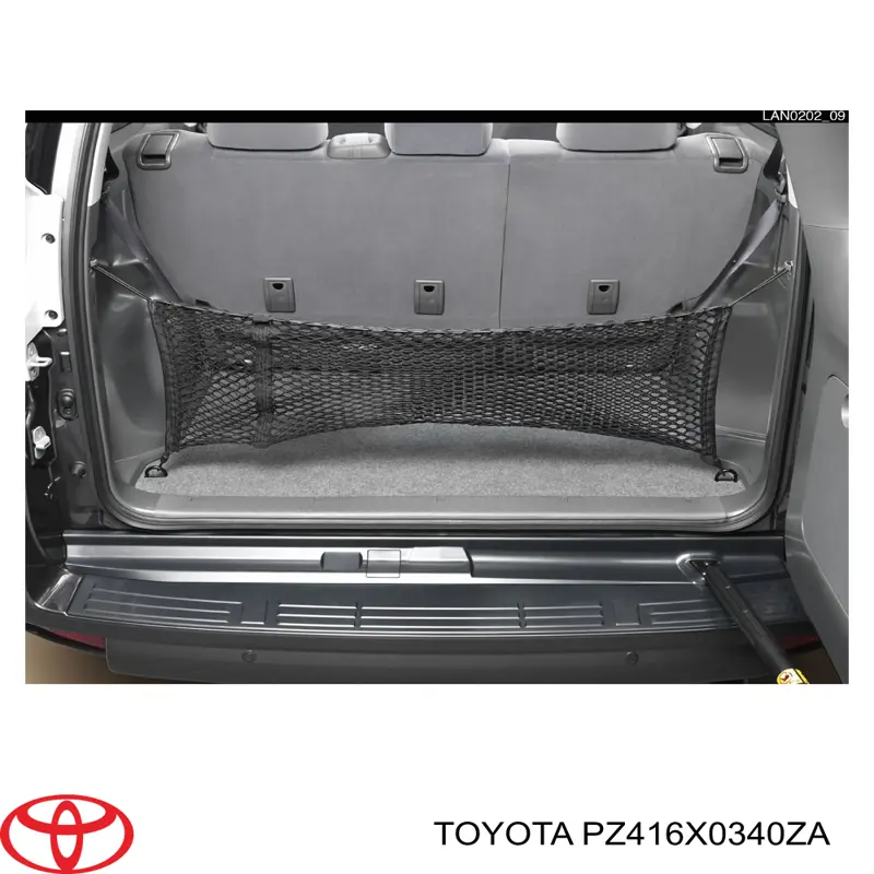 Купити PZ416X0340ZA Toyota Сітка багажного відсіку