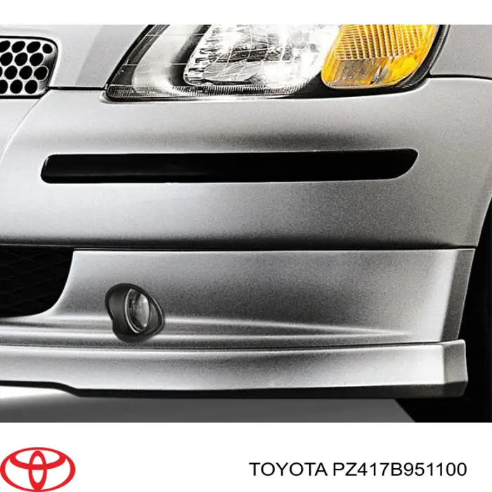Протитуманки, ліваі, права на Toyota Yaris  P10