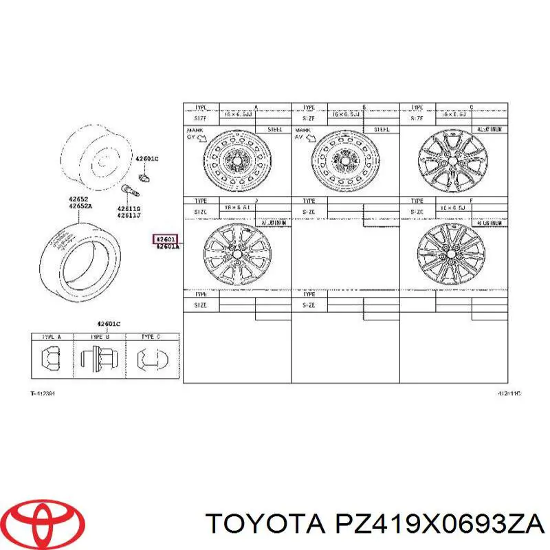 Купити PZ419X0693ZA Toyota 