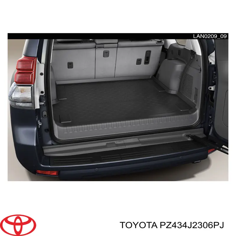 Купити PZ434J2306PJ Toyota Килимок багажника
