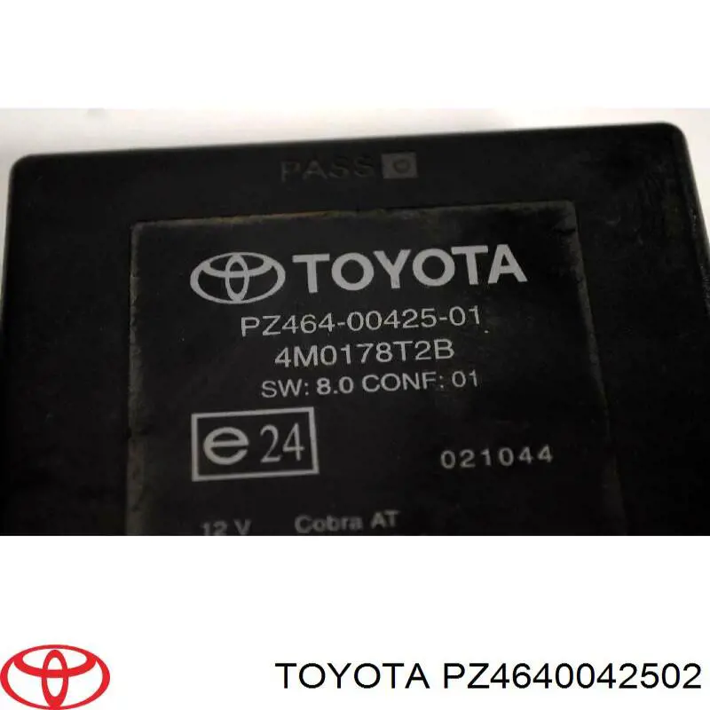 Модуль керування (ЕБУ) парктроніком Toyota PZ4640042502 ціна, від 178.47 USD