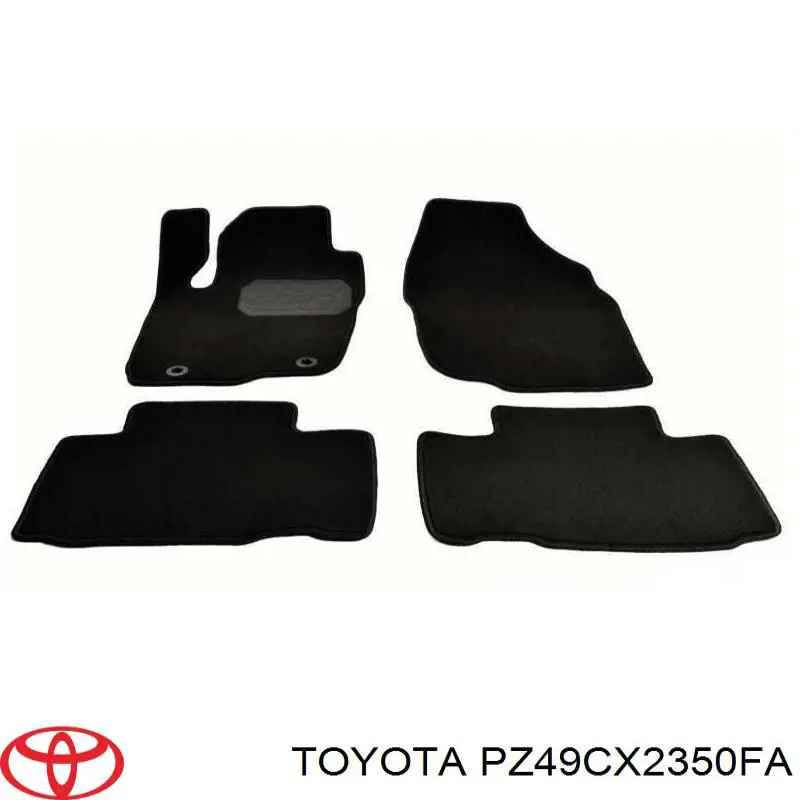 PZ49CX2350FA Toyota Килими салону