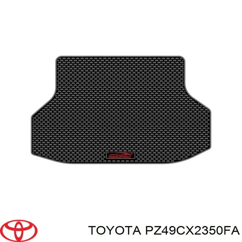 Комплект килимків Toyota PZ49CX2350FA ціна, від 71.23 USD