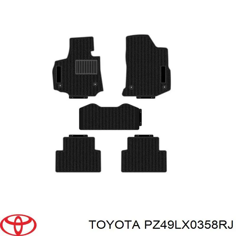 Купити Коврики Toyota RAV4 IV A4