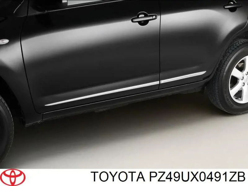 Молдинги дверей к-кт Toyota PZ49UX0491ZB ціна, від 241.34 USD