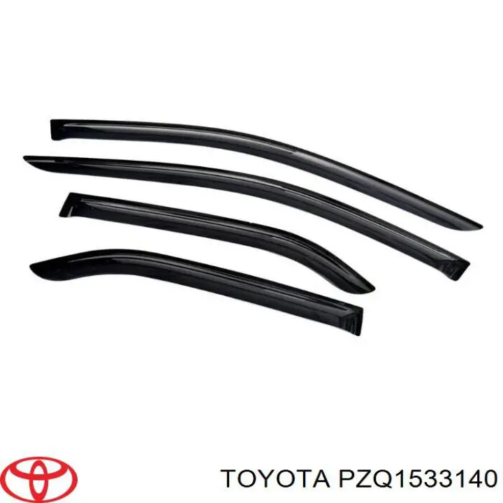 Дефлектор капота (мухобійка) Toyota PZQ1533140 ціна, від 107.20 USD