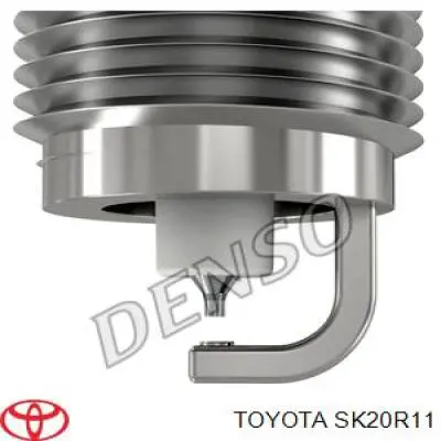 Свічки автомобільні Toyota SK20R11 ціна, від 11.46 USD