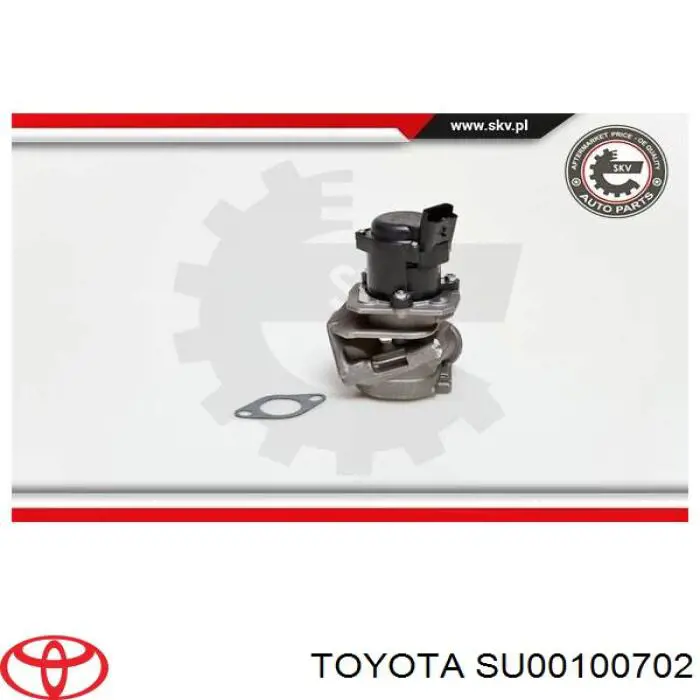 Клапан EGR, рециркуляції газів SU00100702 Toyota