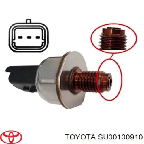 SU00100910 Toyota датчик тиску палива