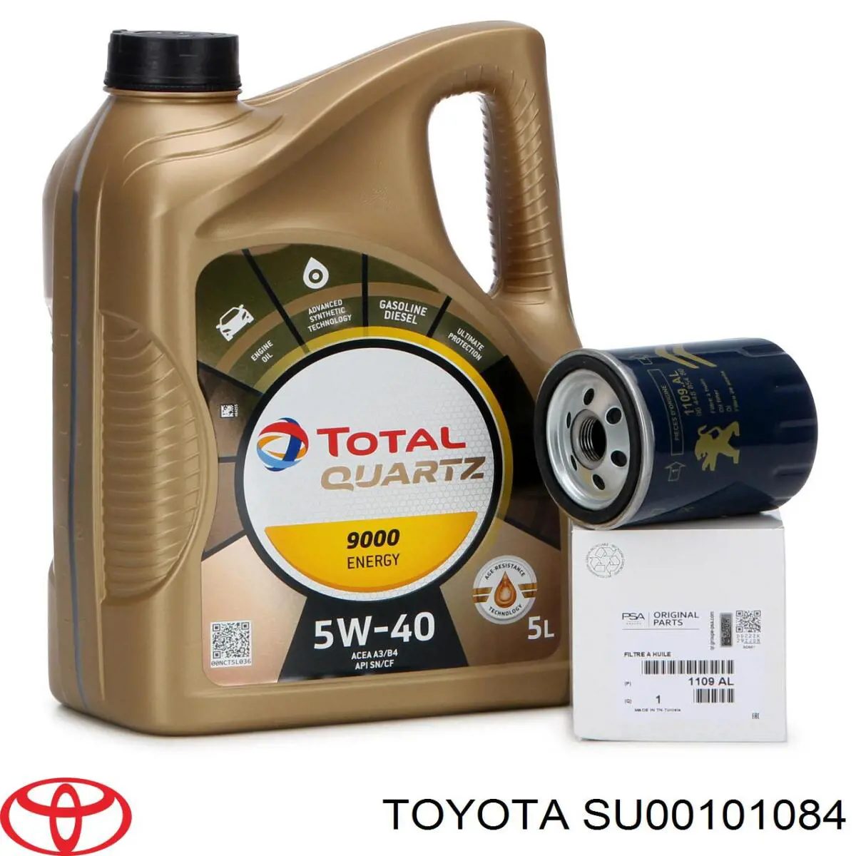 Масляний фільтр двигуна Toyota SU00101084 ціна, від 4.48 USD