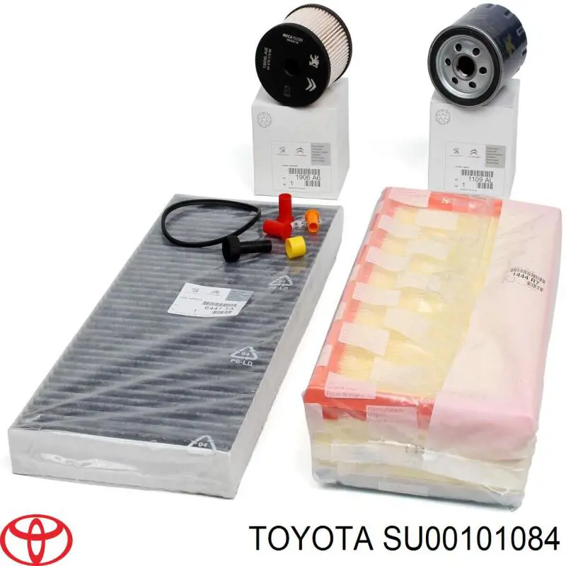 Масляний фільтр двигуна Toyota SU00101084 ціна, від 4.48 USD