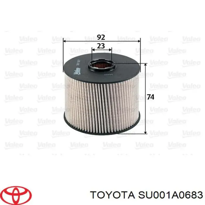 SU001A0683 Toyota фільтр паливний