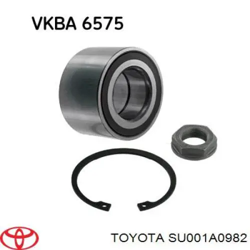 Купити SU001A0982 Toyota Підшипник ступиці передньої