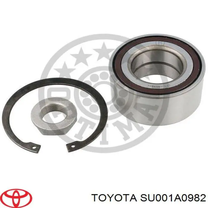 Підшипник ступиці SU001A0982 Toyota