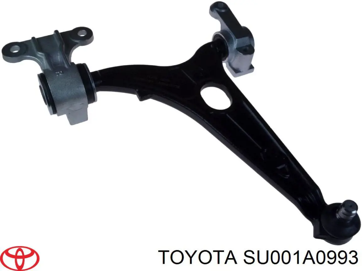 Важіль передньої підвіски нижній, правий SU001A0993 Toyota
