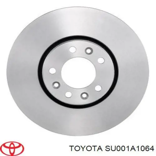 SU001A1064 Toyota диск гальмівний передній