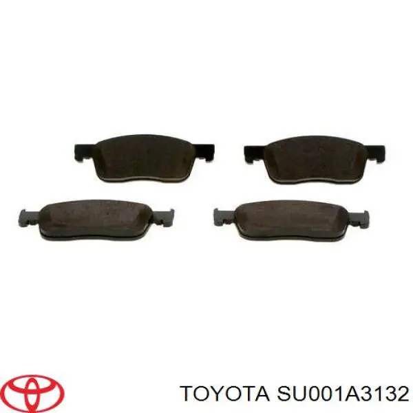 Купити SU001A3132 Toyota Колодки гальмівні передні, дискові
