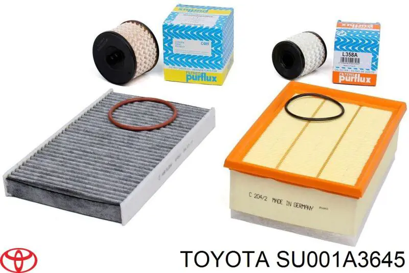 Фільтр тонкого очищення палива Toyota SU001A3645 ціна, від 7.73 USD