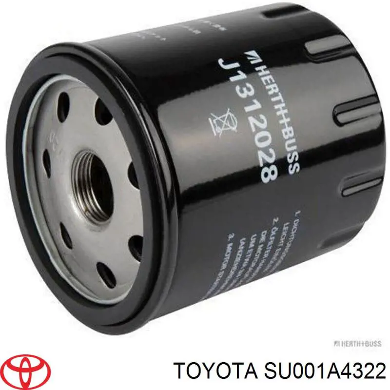 Купити SU001A4322 Toyota Фільтр очищення масла відцентровий