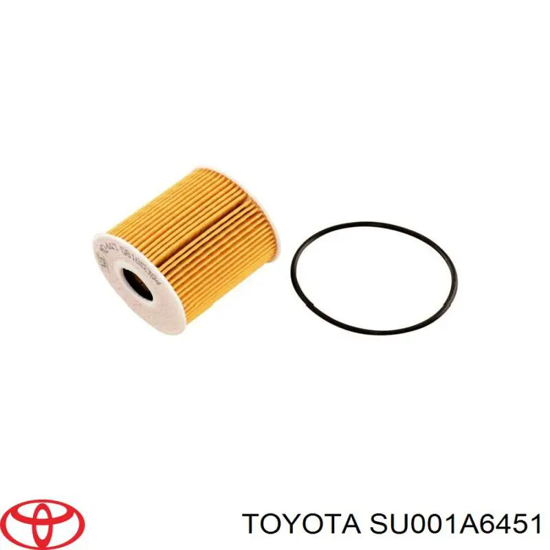 SU001A6451 Toyota фільтр масляний