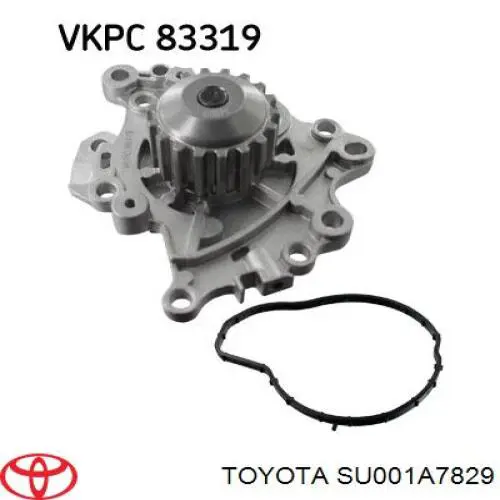 SU001A7829 Toyota Насос охолодження