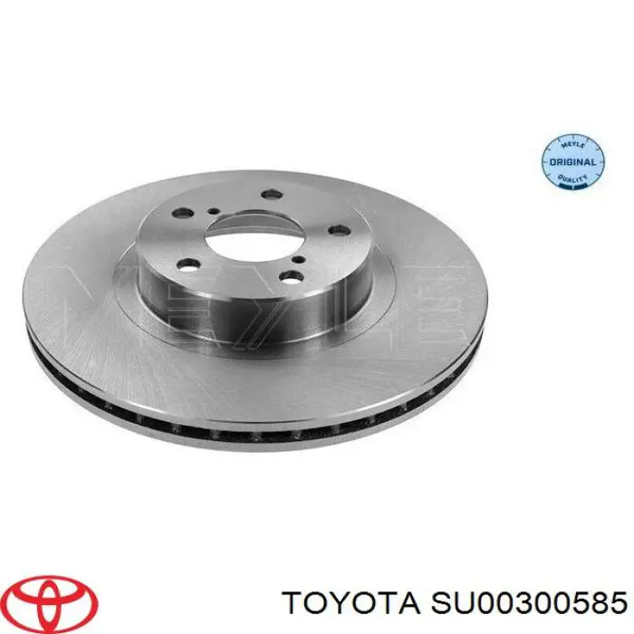 SU00300585 Toyota диск гальмівний передній