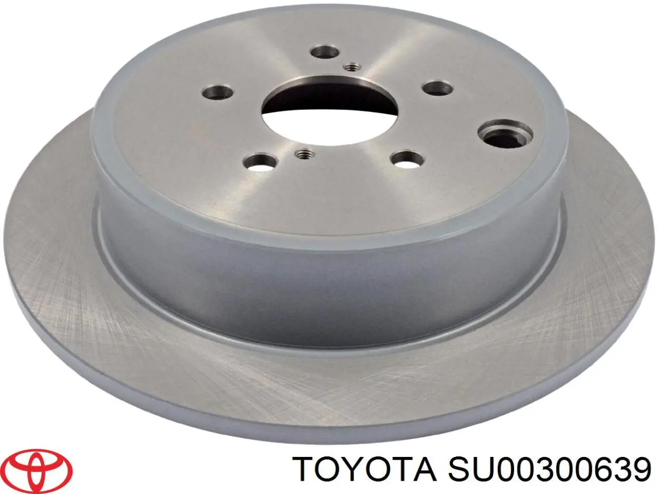 SU00300639 Toyota диск гальмівний задній
