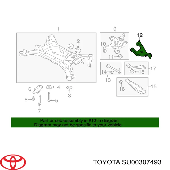 SU00307493 Toyota 