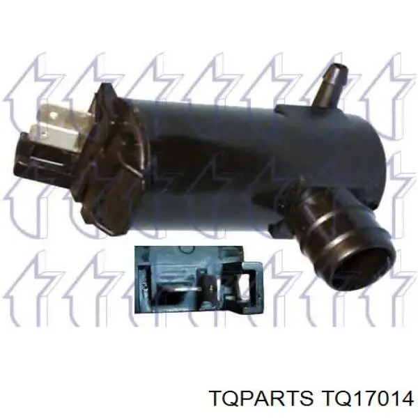 TQ17014 Tqparts насос-двигун омивача скла, переднього