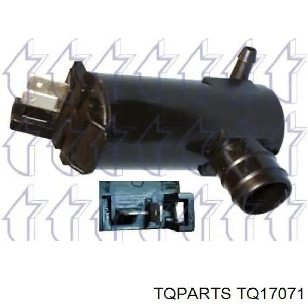 TQ17071 Tqparts насос-двигун омивача скла, перед/зад