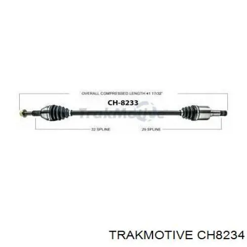 Купити CH8234 Trakmotive/Surtrack 