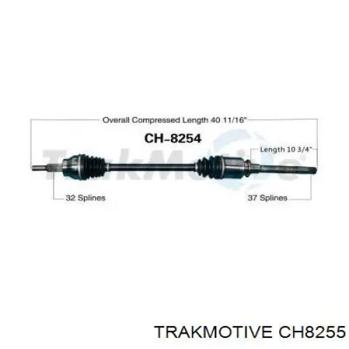  Trakmotive/Surtrack CH8255 ціна, від 182.00 USD