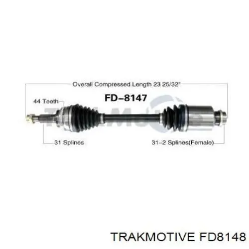 Trakmotive/Surtrack FD8148 ціна, від 105.86 USD