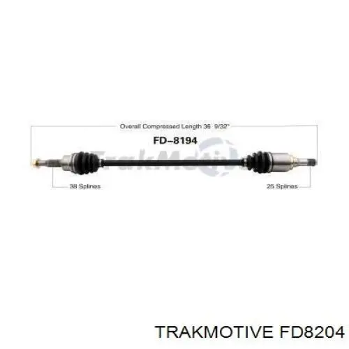 FD8204 Trakmotive/Surtrack 