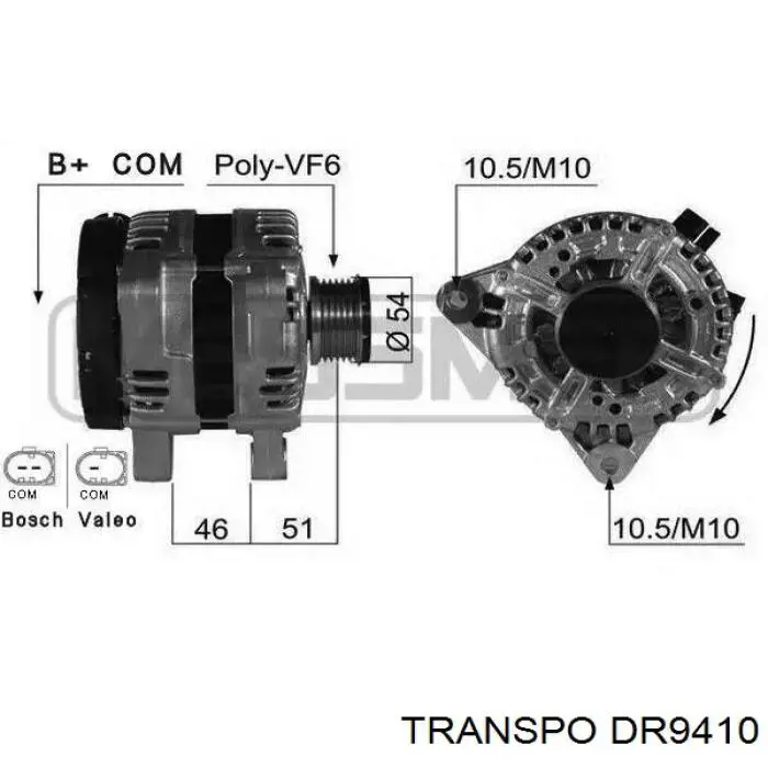 Діодний міст AMP1940 Magneti Marelli