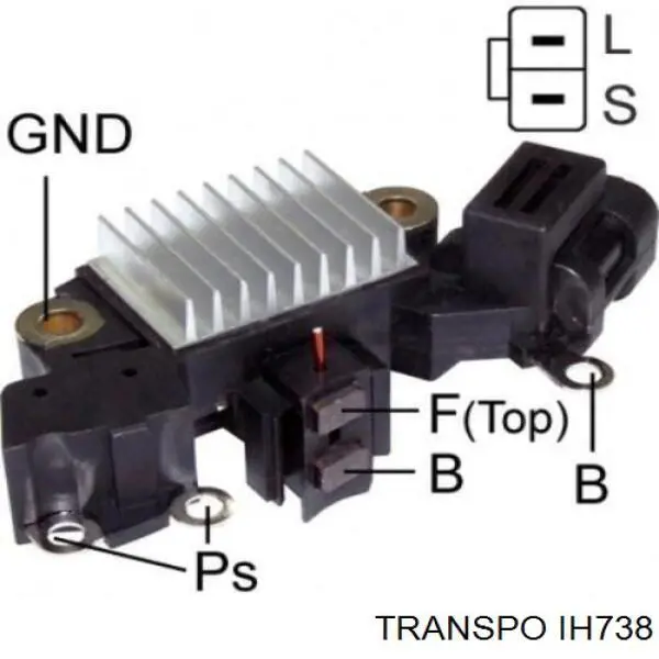 IH738 Transpo реле-регулятор генератора, (реле зарядки)