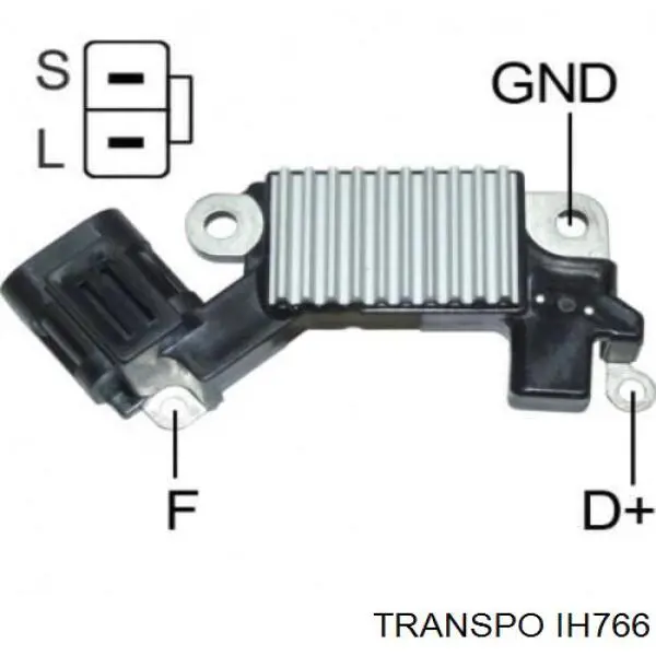 Реле зарядки генератора Transpo IH766 ціна, від 12.30 USD