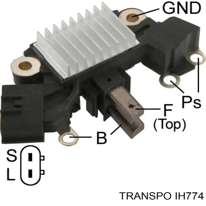 Реле регулятор генератора TRANSPO IH774 Реле регулятор генератора TRANSPO IH774