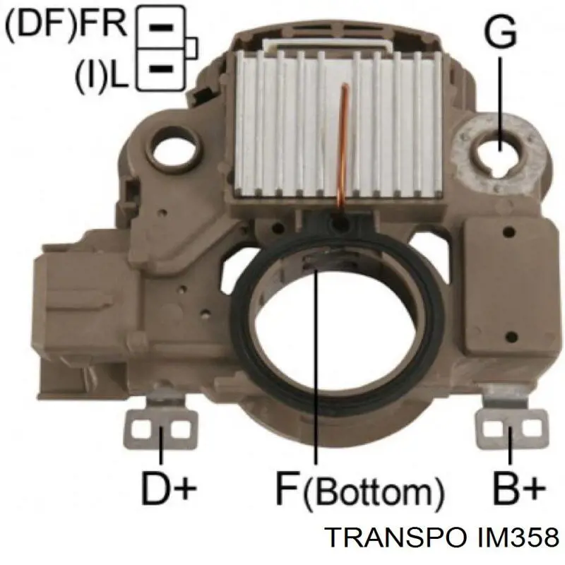 IM358 Transpo реле-регулятор генератора, (реле зарядки)