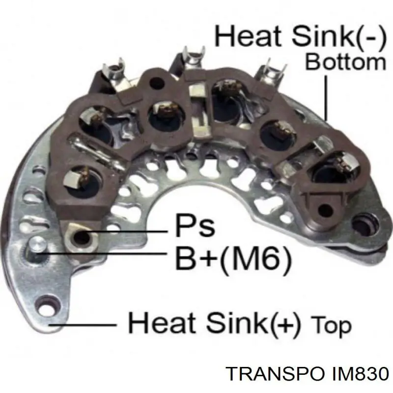 Реле-регулятор генератора, (реле зарядки) IM830 Transpo