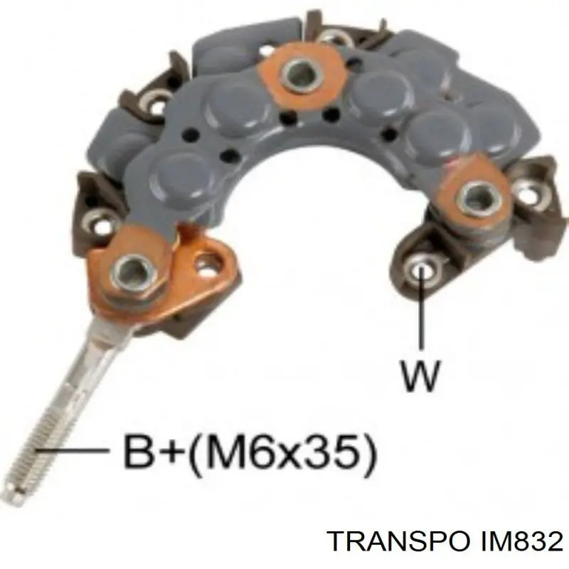 IM832 Transpo реле-регулятор генератора, (реле зарядки)