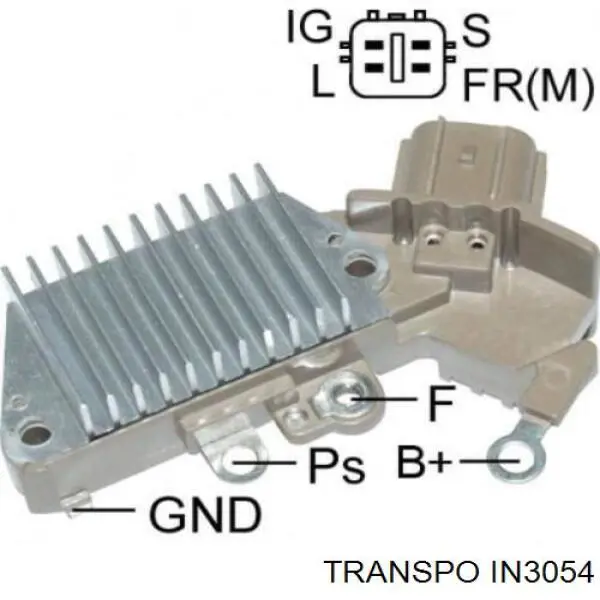 IN3054 Transpo реле-регулятор генератора, (реле зарядки)