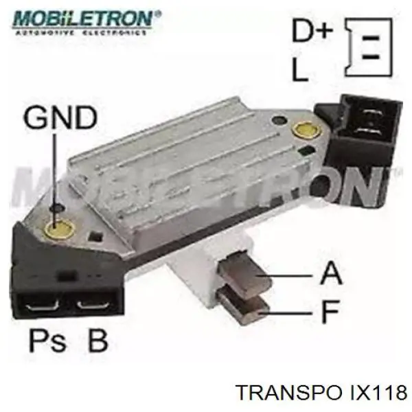 Реле генератора IX118 Transpo